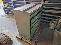 Gereedschapkast met gereedschappen - afbeelding 2 van  7
