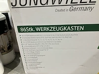 Gereedschapkist 86 delig, jungwille, groen - afbeelding 3 van  3