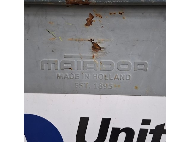 Gereedschapkruiwagen op luchtband matador - afbeelding 5 van  13