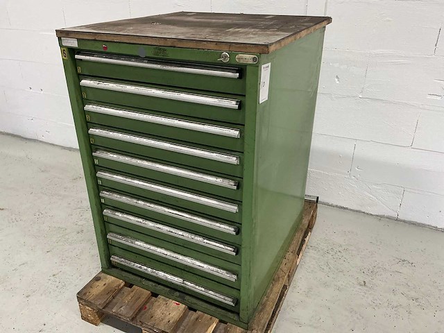 Gereedschapladen kast met inhoud - afbeelding 5 van  12