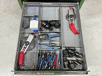 Gereedschapladen kast met inhoud - afbeelding 12 van  12
