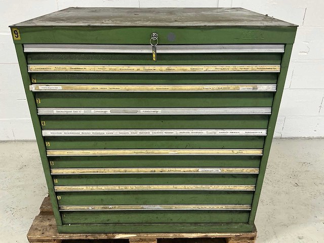 Gereedschapladen kast met inhoud - afbeelding 1 van  10