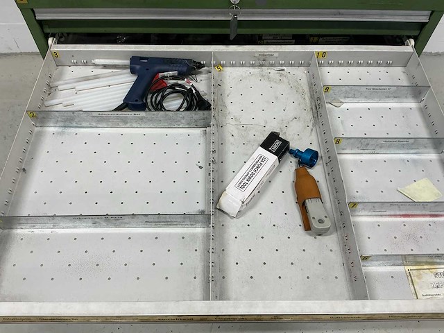 Gereedschapladen kast met inhoud - afbeelding 4 van  10
