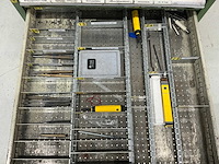 Gereedschapladen kast met inhoud - afbeelding 3 van  8