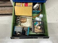 Gereedschapladenkast met 10 lade en inhoud - afbeelding 5 van  13