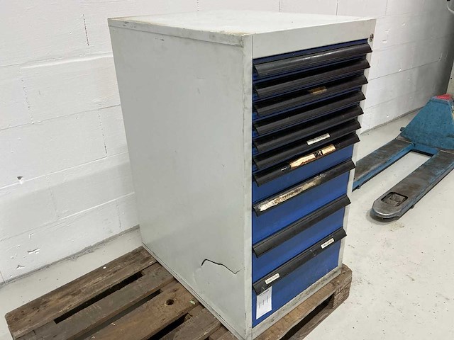 Gereedschapladenkast met 10 lade en inhoud - afbeelding 6 van  13