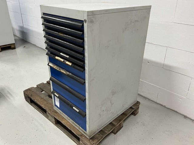 Gereedschapladenkast met 10 lade en inhoud - afbeelding 7 van  13