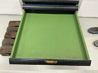 Gereedschapladenkast met 10 lade en inhoud - afbeelding 10 van  13