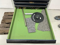 Gereedschapladenkast met 10 lade en inhoud - afbeelding 12 van  13