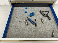 Gereedschapladenkast met 7 lade en inhoud - afbeelding 4 van  9