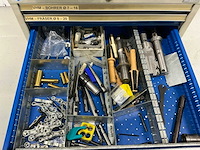 Gereedschapladenkast met 7 lade en inhoud - afbeelding 5 van  9