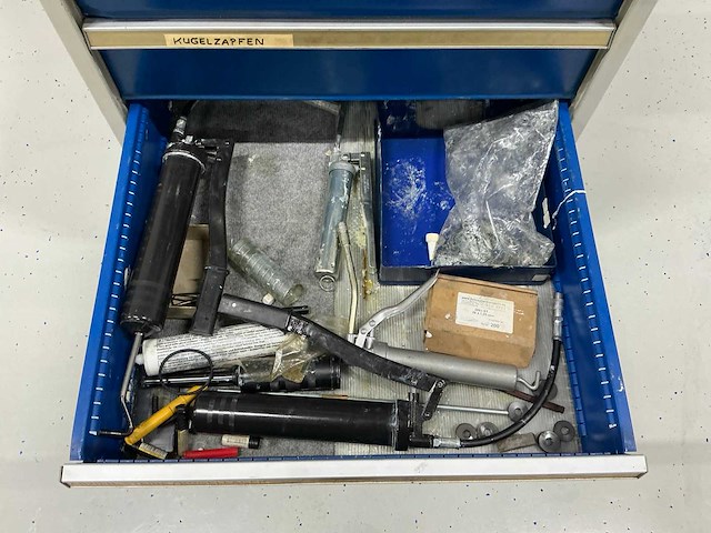 Gereedschapladenkast met 7 lade en inhoud - afbeelding 8 van  9