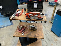 Gereedschappen met kar - afbeelding 1 van  6