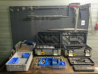 Gereedschappen met wandrek - afbeelding 1 van  12