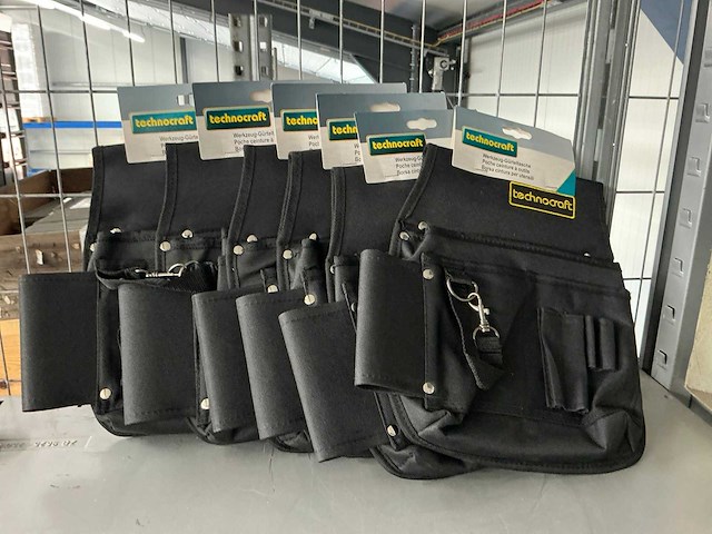 Gereedschapriemtas (6x) - afbeelding 1 van  2