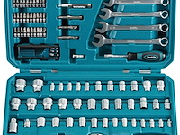 Gereedschaps koffer 120 delig, makita, e-06616, blauw - afbeelding 3 van  5