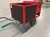 Gereedschaps kruiwagen - afbeelding 1 van  4