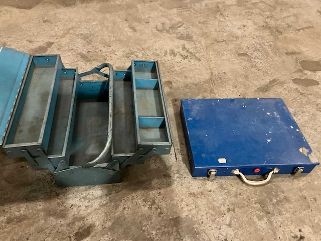 Gereedschapskar + koffers - afbeelding 2 van  2