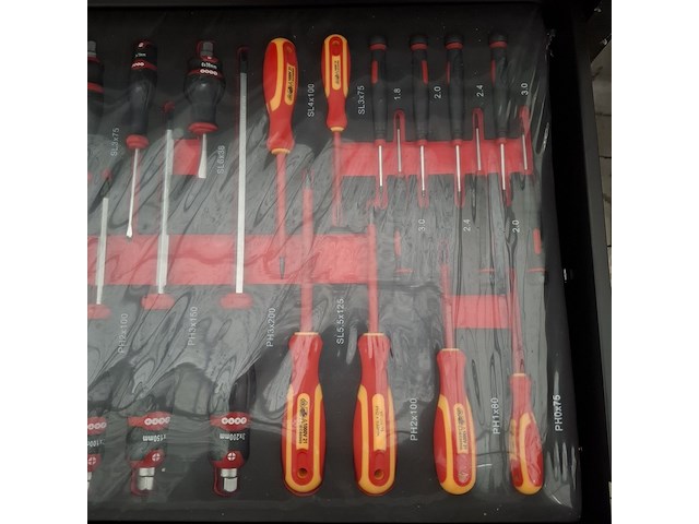 Gereedschapskar met inhoud, airforce jet - afbeelding 5 van  27