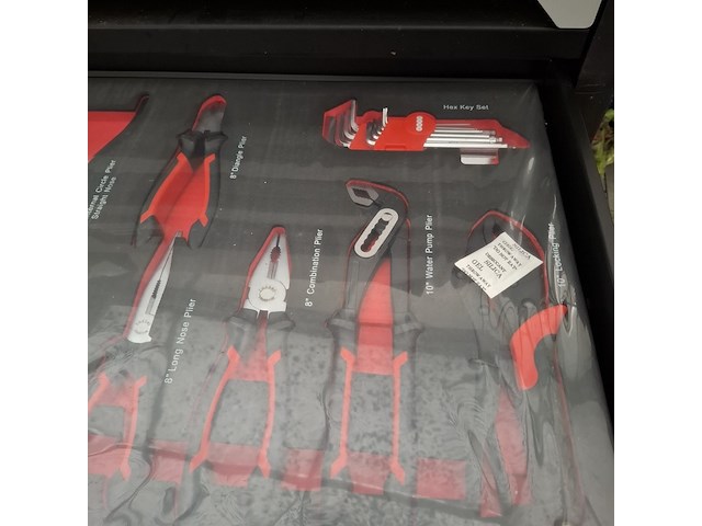 Gereedschapskar met inhoud, airforce jet - afbeelding 8 van  27