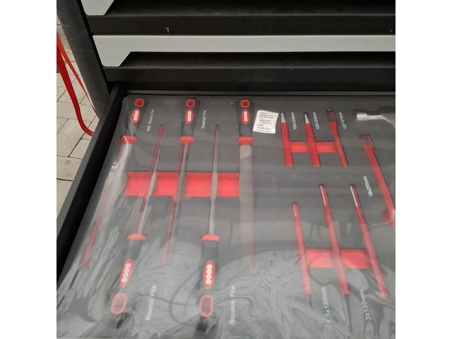 Gereedschapskar met inhoud, airforce jet - afbeelding 10 van  27