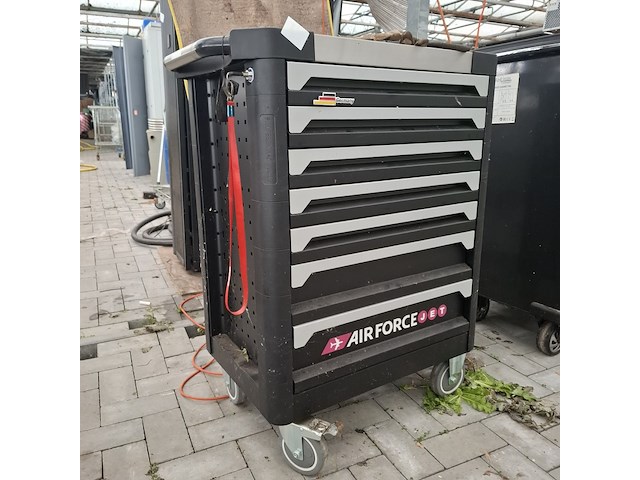 Gereedschapskar met inhoud, airforce jet - afbeelding 21 van  27