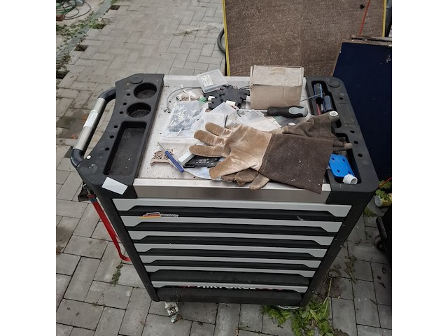 Gereedschapskar met inhoud, airforce jet - afbeelding 22 van  27