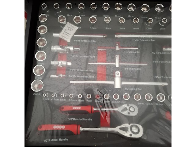 Gereedschapskar met inhoud, airforce jet - afbeelding 24 van  27