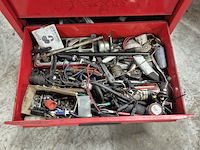 Gereedschapskar met inhoud en zuignappen, o.a tengtools - afbeelding 5 van  16