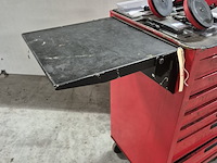 Gereedschapskar met inhoud en zuignappen, o.a tengtools - afbeelding 6 van  16