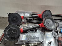 Gereedschapskar met inhoud en zuignappen, o.a tengtools - afbeelding 13 van  16