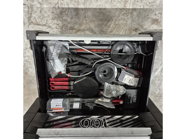 Gereedschapskar met inhoud, facom, 100 - afbeelding 4 van  12