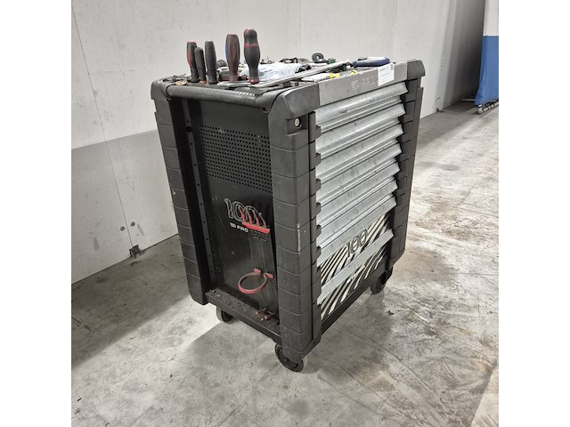 Gereedschapskar met inhoud, facom, 100 - afbeelding 5 van  12