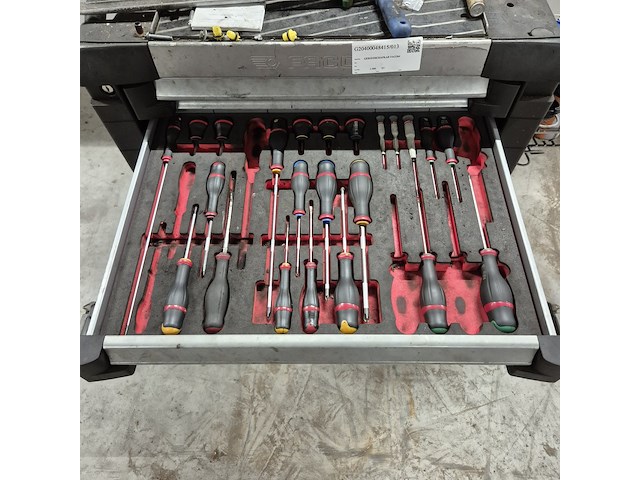 Gereedschapskar met inhoud, facom, 100 - afbeelding 9 van  12