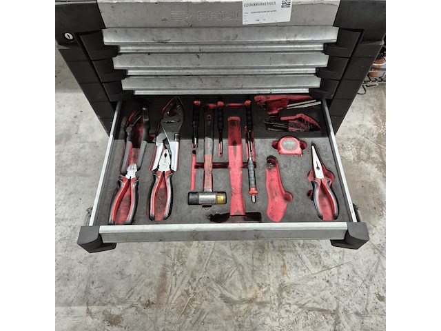 Gereedschapskar met inhoud, facom, 100 - afbeelding 11 van  12
