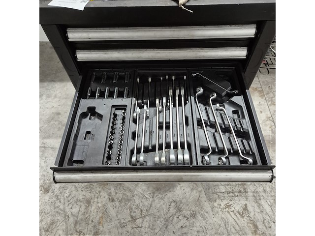 Gereedschapskar met inhoud, kastor - afbeelding 2 van  14