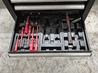 Gereedschapskar met inhoud, kastor - afbeelding 4 van  14