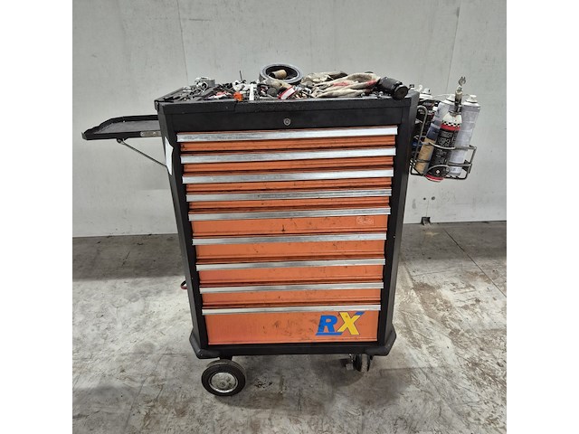 Gereedschapskar met inhoud, rx - afbeelding 1 van  15