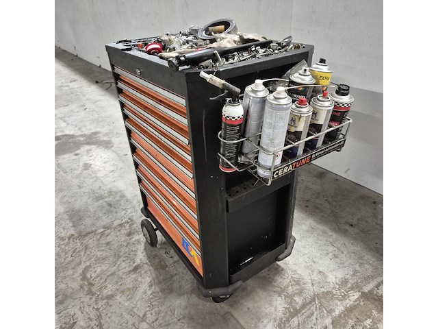 Gereedschapskar met inhoud, rx - afbeelding 9 van  15