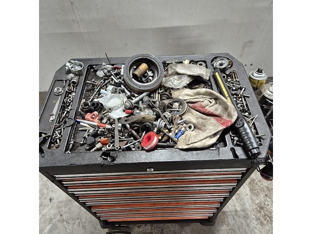 Gereedschapskar met inhoud, rx - afbeelding 12 van  15