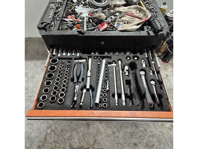 Gereedschapskar met inhoud, rx - afbeelding 13 van  15