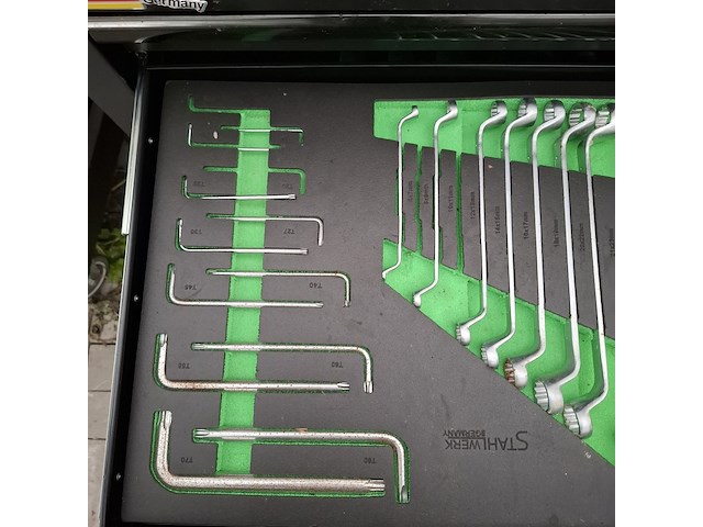 Gereedschapskar met inhoud, stahlwerk, sw14 - afbeelding 4 van  40