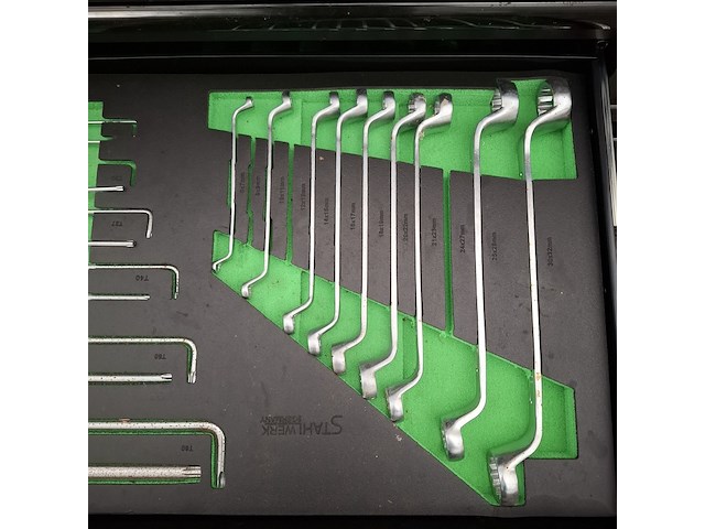 Gereedschapskar met inhoud, stahlwerk, sw14 - afbeelding 5 van  40