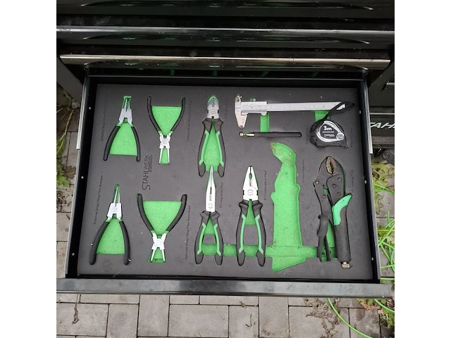 Gereedschapskar met inhoud, stahlwerk, sw14 - afbeelding 9 van  40