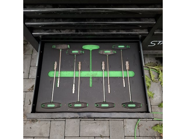 Gereedschapskar met inhoud, stahlwerk, sw14 - afbeelding 19 van  40