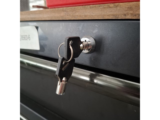 Gereedschapskar met inhoud, stahlwerk, sw14 - afbeelding 35 van  40