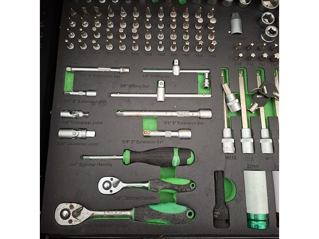 Gereedschapskar met inhoud, stahlwerk, sw14 - afbeelding 36 van  40