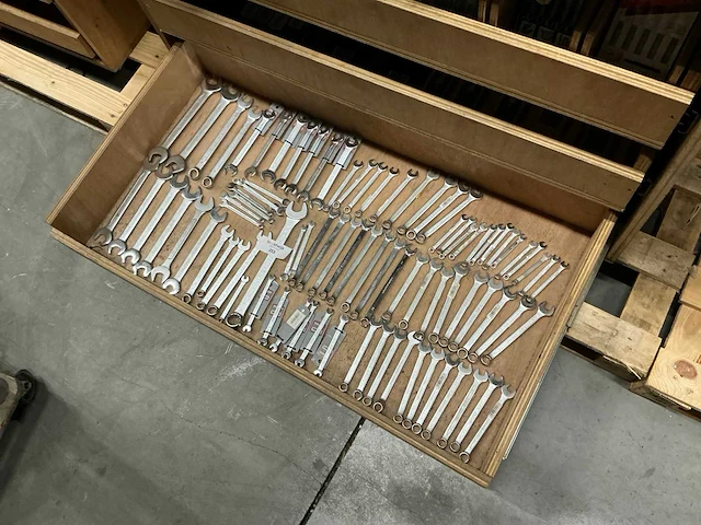 Gereedschapskast met lades 99x50,5xh63,5cm - afbeelding 2 van  4