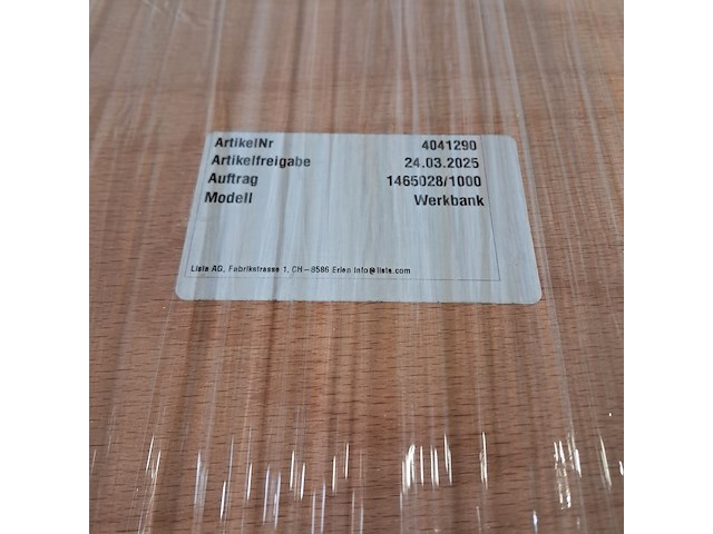 Gereedschapskast met werkblad, lista - afbeelding 5 van  12