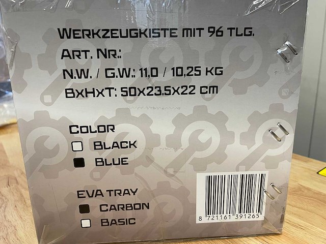 Gereedschapskist - inclusief gereedschap - afbeelding 2 van  10